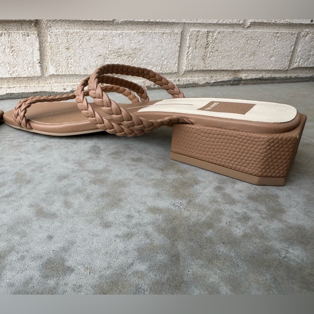 Dolce Vita Hydie Women's Heeled Sandal in Cafe Stella Tan Sz 8 new - Picture 8 of 10